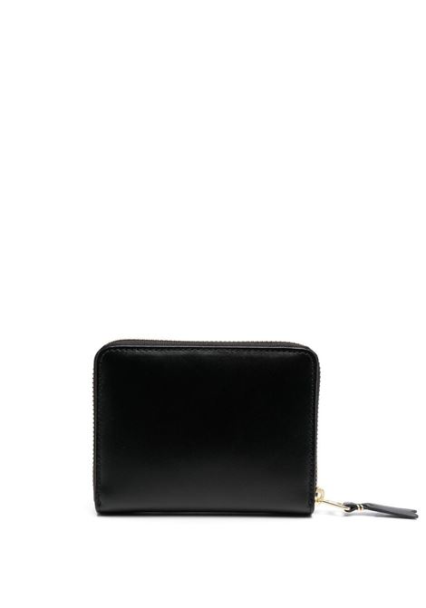 classic line wallet unisex black in leather COMME DES GARÇONS WALLET | SA21101